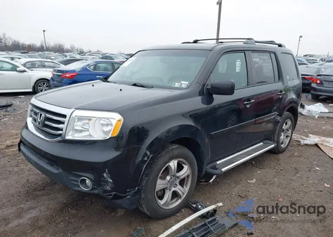 2012 Honda Pilot Ex-L из США, поврежденный, VIN 5FNYF4H76CB010001